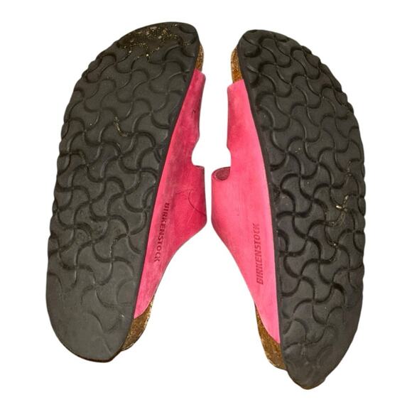Birkenstock Pink Double Strap Sandals Size 6 - Picture 6 of 6